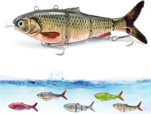 Colitt Robotic Swimming Fishing Lure, USB Rechargeable Robot Lure for Many Waters