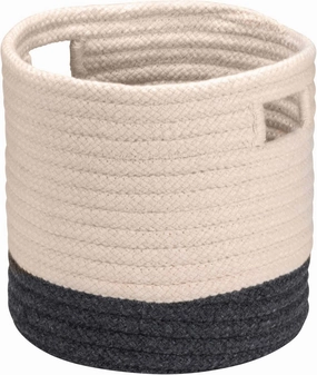 Colonial Mills Cortland Basket, 16"x16"x18", Slate