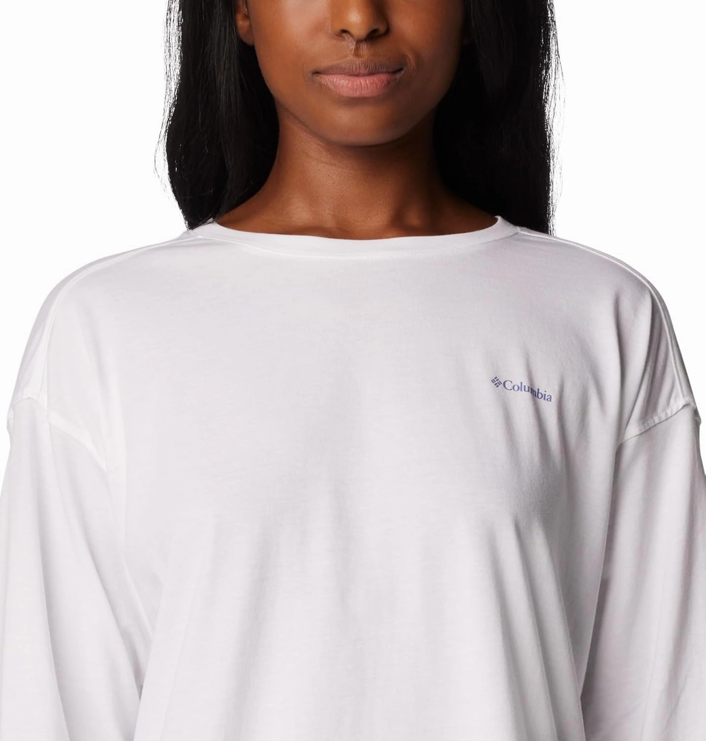 Columbia Women's North Cascades Branded Long Sleeve Crew