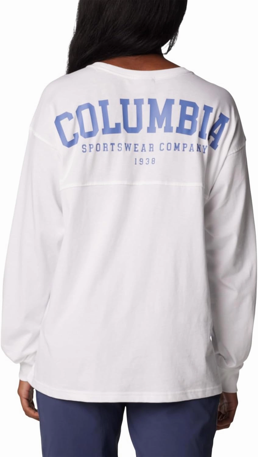 Columbia Women's North Cascades Branded Long Sleeve Crew