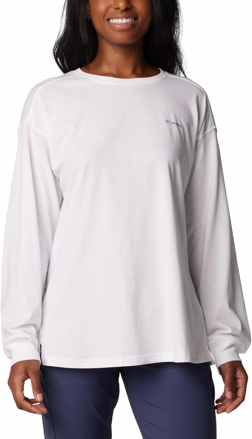 Columbia Women's North Cascades Branded Long Sleeve Crew