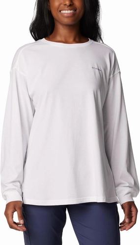 Columbia Women's North Cascades Branded Long Sleeve Crew