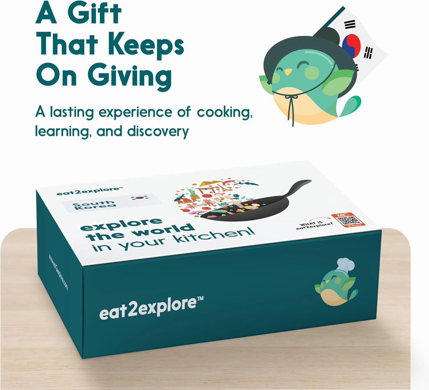 Cooking Kits for Kids - Interactive & Educational Set with 3 Recipe Cards, Key Ingredients & Cooking Tools - Ideal Idea for Kids who Love to Create Meals (South Korea Edition)