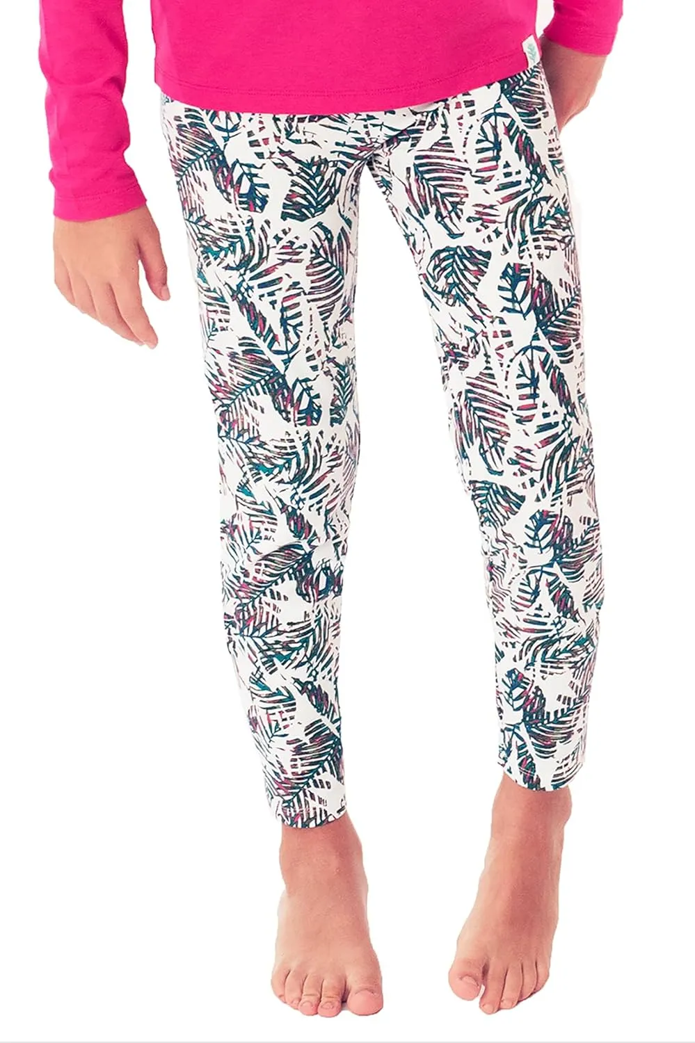 Coolibar UPF 50  Girl's Monterey Summer Leggings - Sun Protective