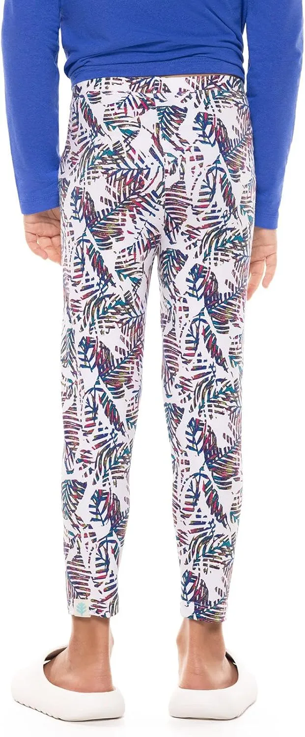 Coolibar UPF 50  Girl's Monterey Summer Leggings - Sun Protective