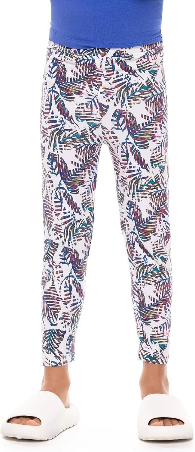 Coolibar UPF 50  Girl's Monterey Summer Leggings - Sun Protective