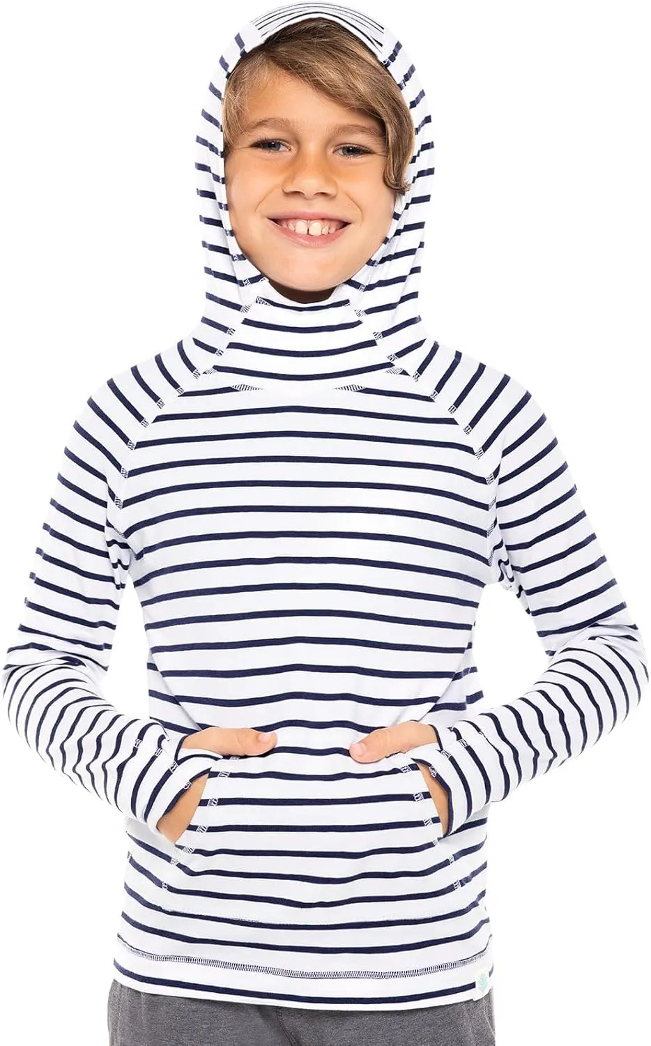 Coolibar UPF 50  Kid's LumaLeo Hoodie - Sun Protective