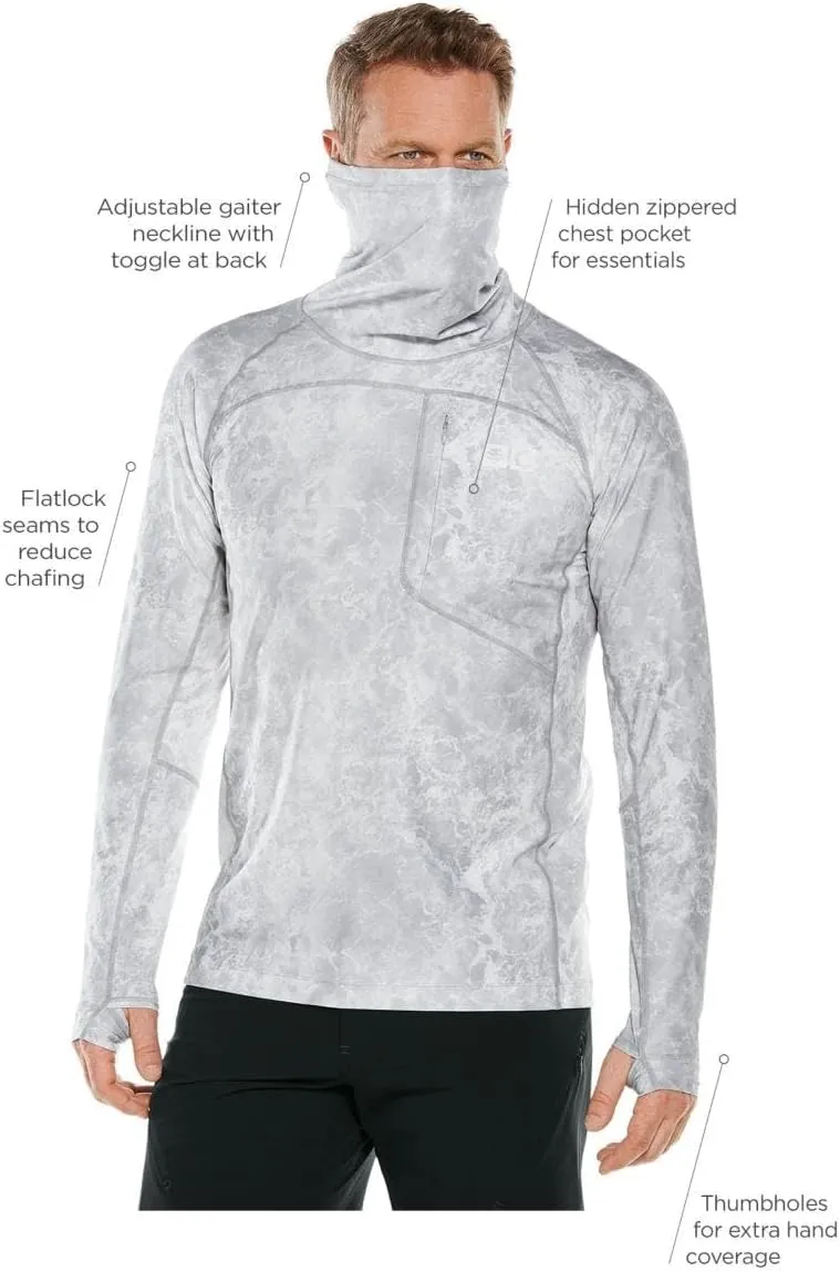 Coolibar UPF 50  Men's Andros Fishing Tee - Sun Protective