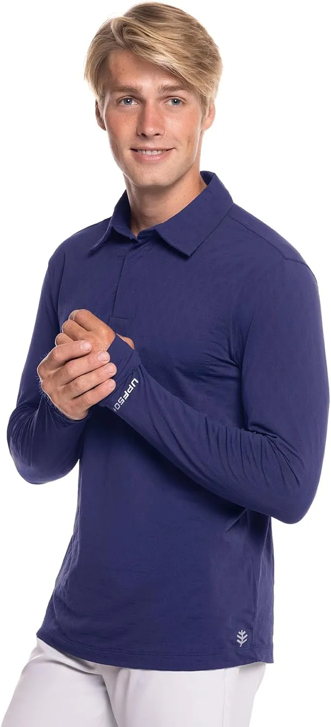 Coolibar UPF 50  Men's Arobello Polo - Sun Protective