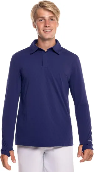 Coolibar UPF 50  Men's Arobello Polo - Sun Protective