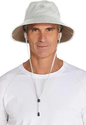 Coolibar UPF 50  Men's Chase Featherweight Bucket Hat - Sun Protective