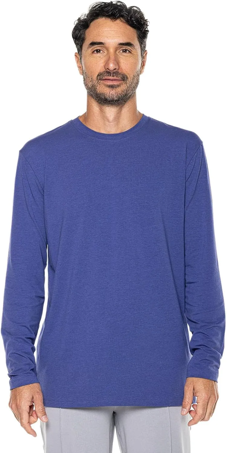 Coolibar UPF 50  Men's Morada Everyday Long Sleeve T-Shirt - Sun Protective