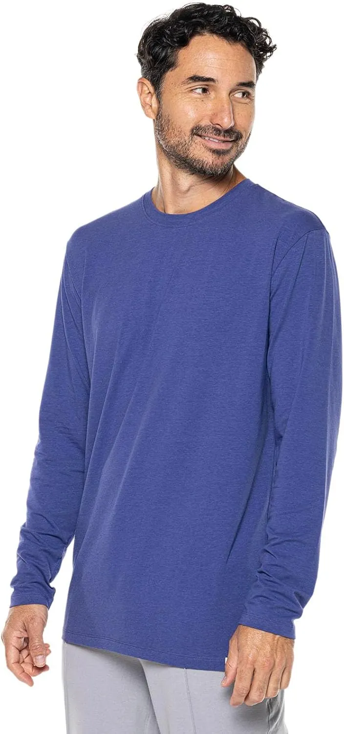 Coolibar UPF 50  Men's Morada Everyday Long Sleeve T-Shirt - Sun Protective