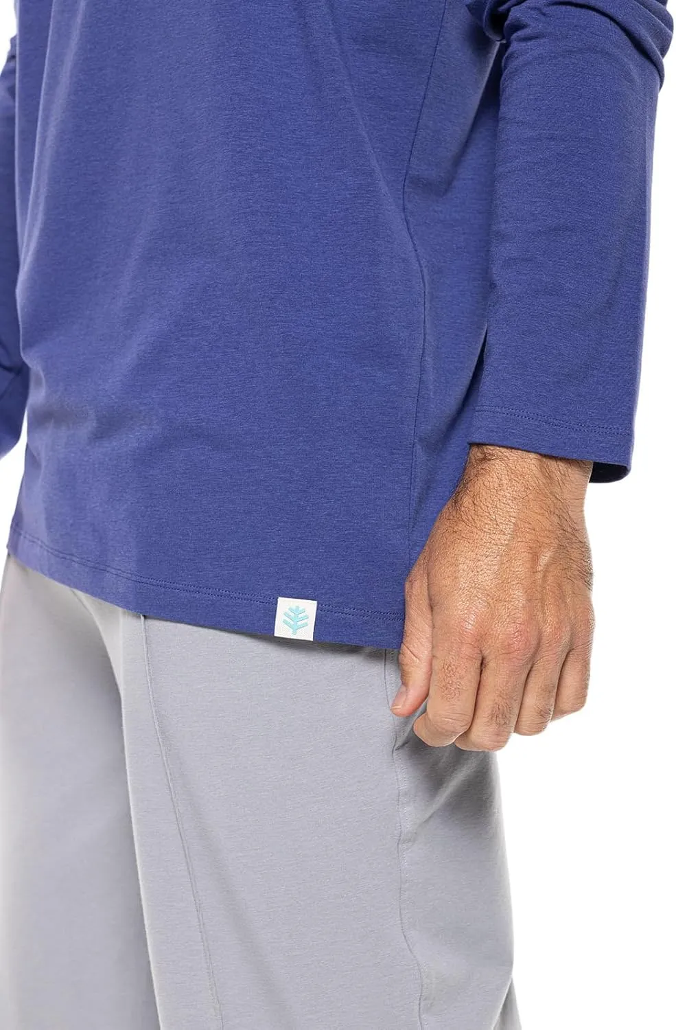 Coolibar UPF 50  Men's Morada Everyday Long Sleeve T-Shirt - Sun Protective