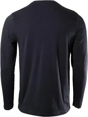 Coolibar UPF 50  Men's Morada Everyday Long Sleeve V-Neck T-Shirt - Sun Protective