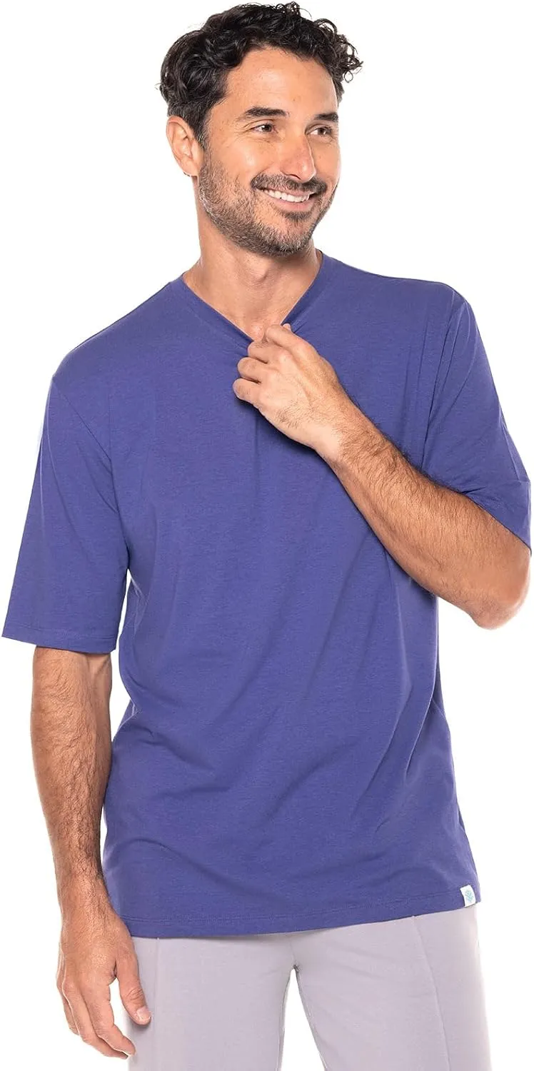 Coolibar UPF 50  Men's Morada Everyday Short Sleeve T-Shirt - Sun Protective