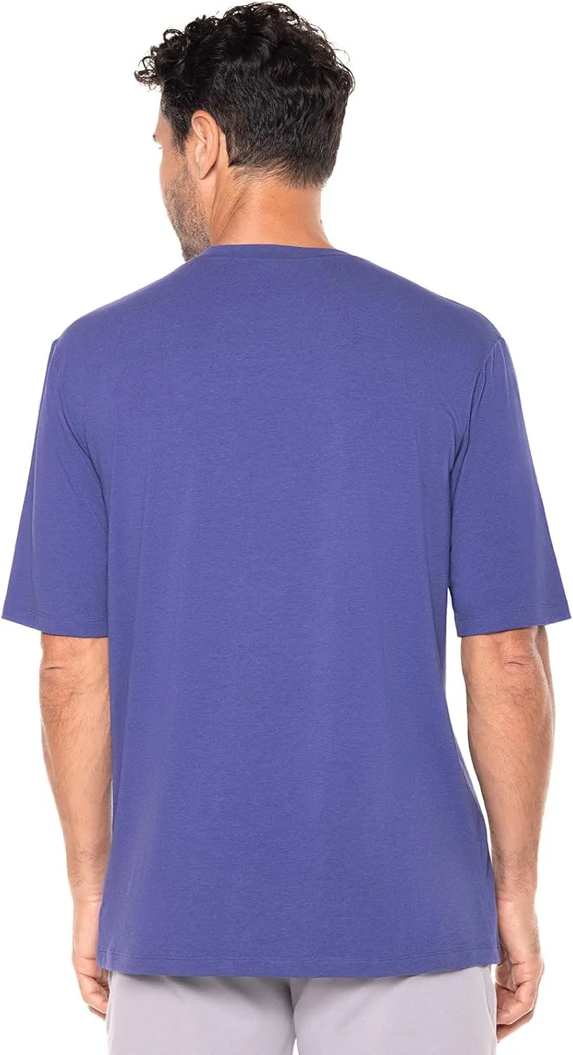 Coolibar UPF 50  Men's Morada Everyday Short Sleeve T-Shirt - Sun Protective