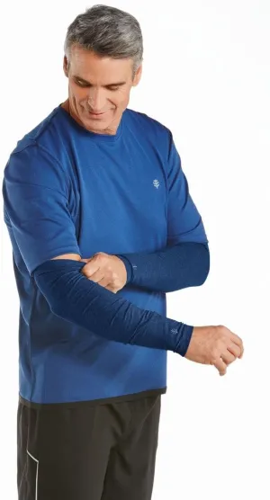 Coolibar UPF 50  Men's Navagio Sun Sleeves - Sun Protective