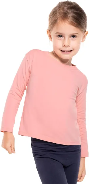 Coolibar UPF 50  Toddler Coco Plum Everyday Long Sleeve T-Shirt - Sun Protective