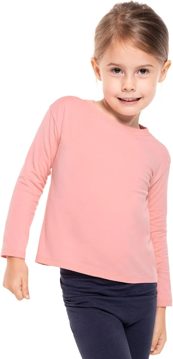 Coolibar UPF 50  Toddler Coco Plum Everyday Long Sleeve T-Shirt - Sun Protective