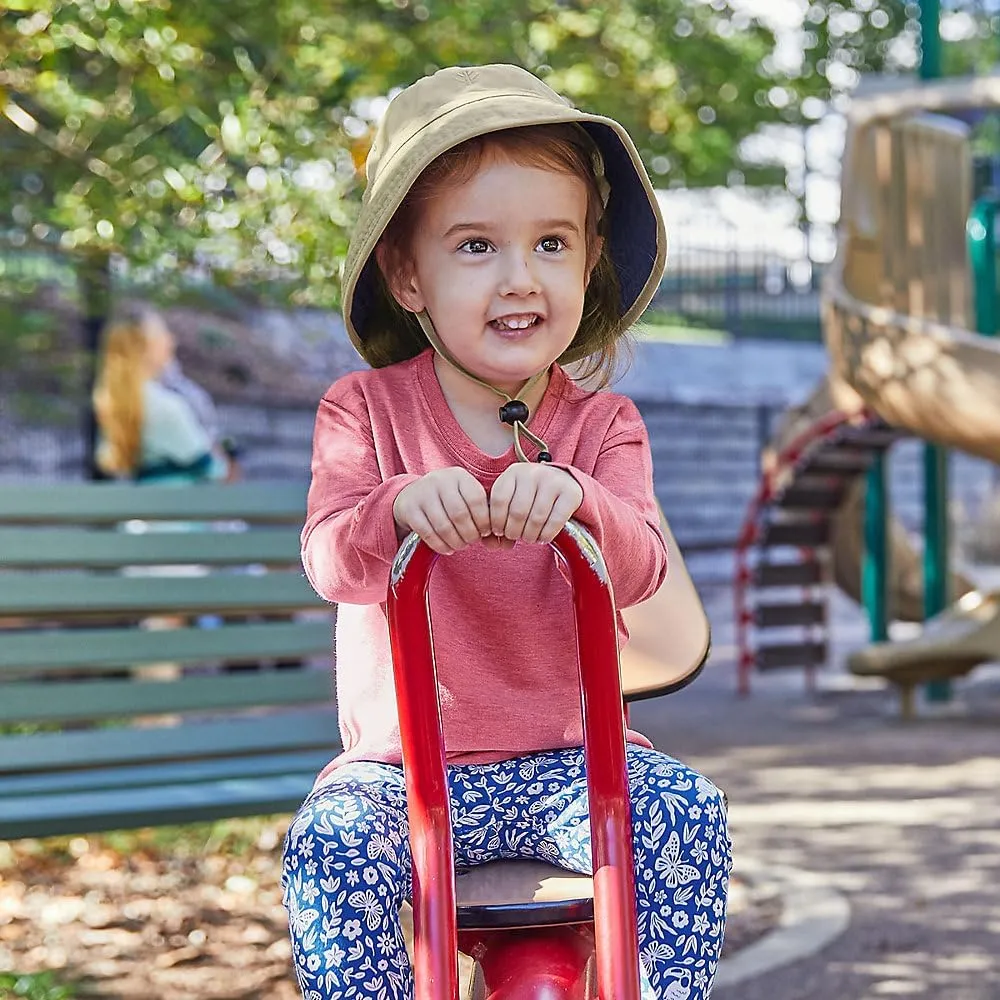 Coolibar UPF 50  Toddler Coco Plum Everyday Long Sleeve T-Shirt - Sun Protective