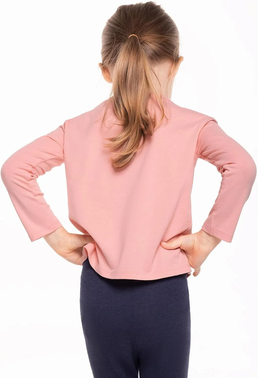 Coolibar UPF 50  Toddler Coco Plum Everyday Long Sleeve T-Shirt - Sun Protective
