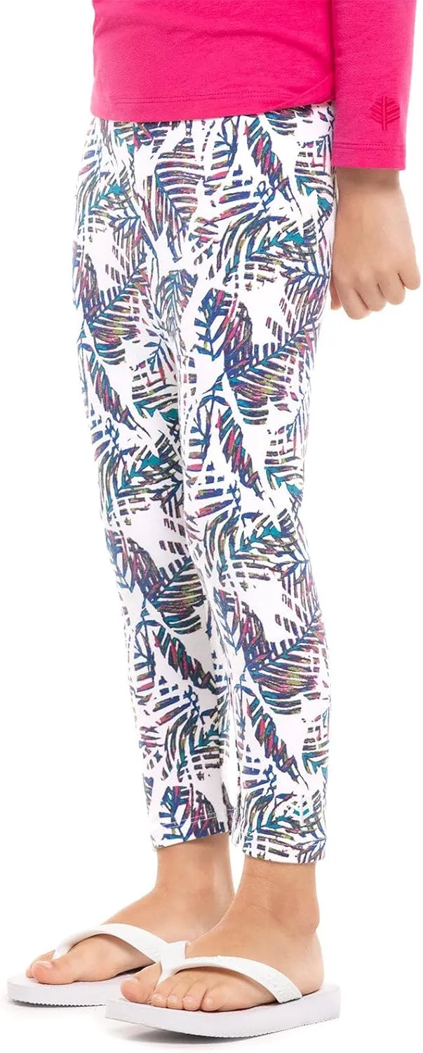 Coolibar UPF 50  Toddler Girl Monterey Summer Leggings - Sun Protective