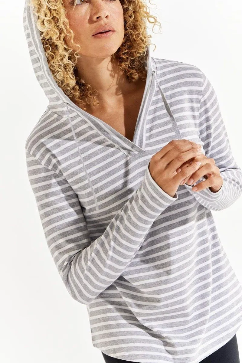 Coolibar UPF 50  Womens Catalina Hoodie Tunic Top I Sun Protective