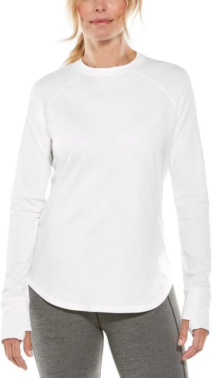 Coolibar UPF 50  Women's LumaLeo Long Sleeve T-Shirt - Sun Protective