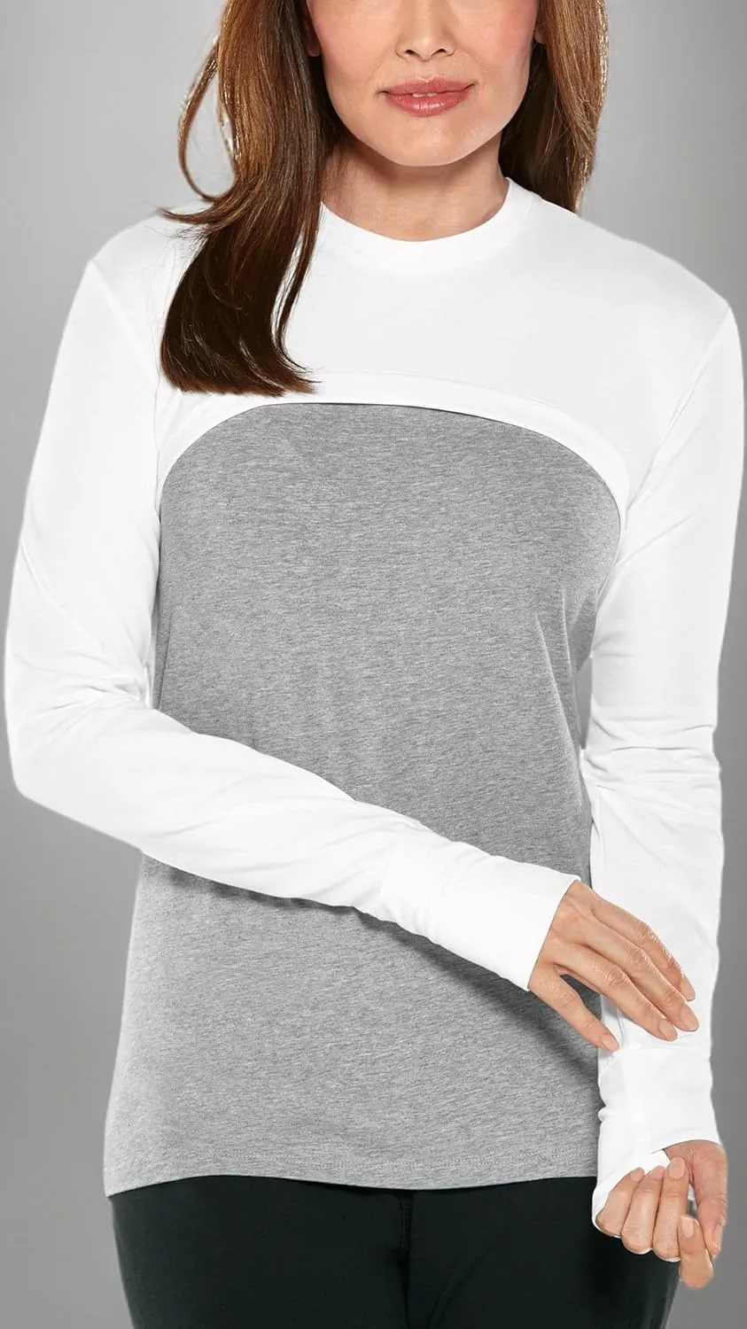 Coolibar UPF 50  Women's Luna Pullover Shrug - Sun Protective