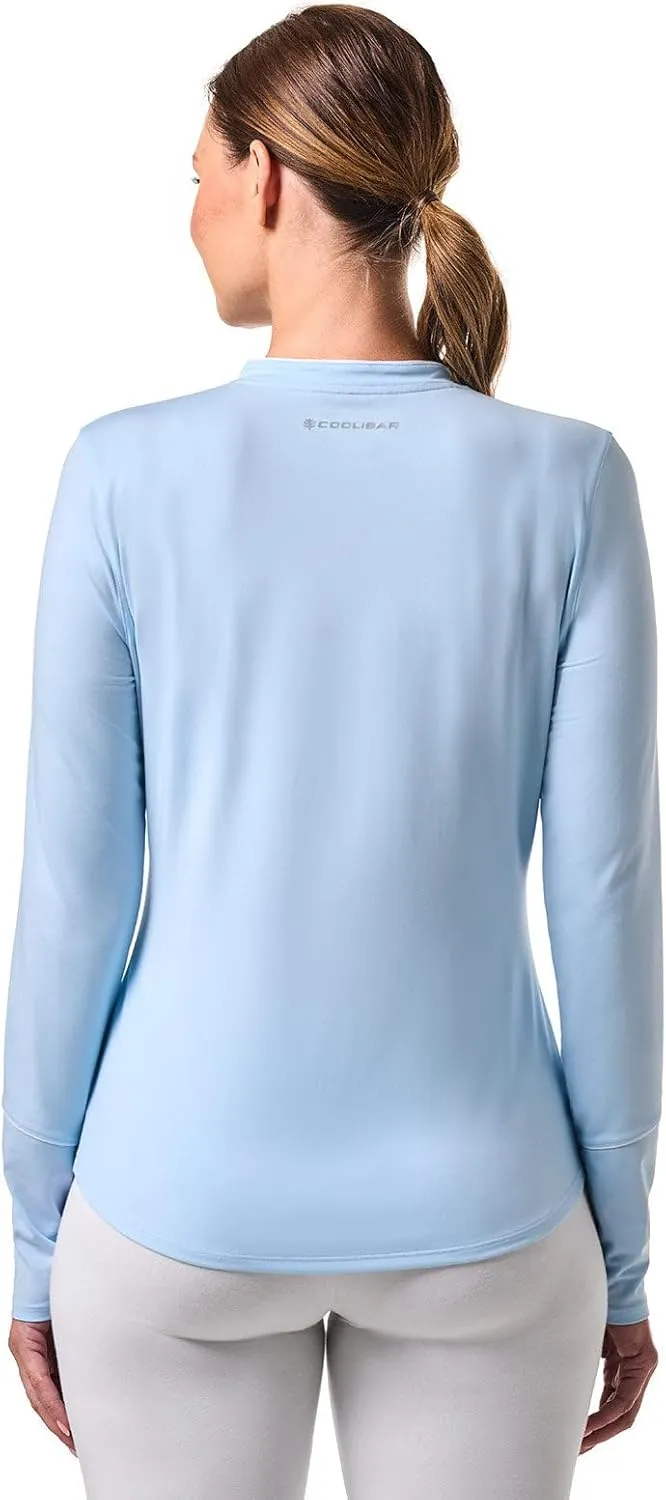 Coolibar UPF 50  Women's Match Point Long Sleeve Tee - Sun Protective