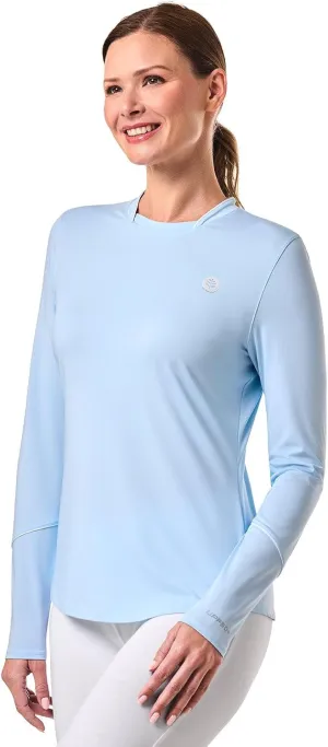 Coolibar UPF 50  Women's Match Point Long Sleeve Tee - Sun Protective