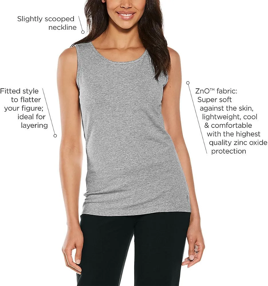 Coolibar UPF 50  Women's Morada Everyday Basic Tank - Sun Protective