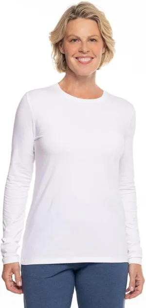 Coolibar UPF 50  Women's Morada Everyday Long Sleeve T-Shirt - Sun Protective