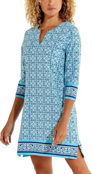 Coolibar UPF 50  Women's Oceanside Tunic Dress - Sun Protective