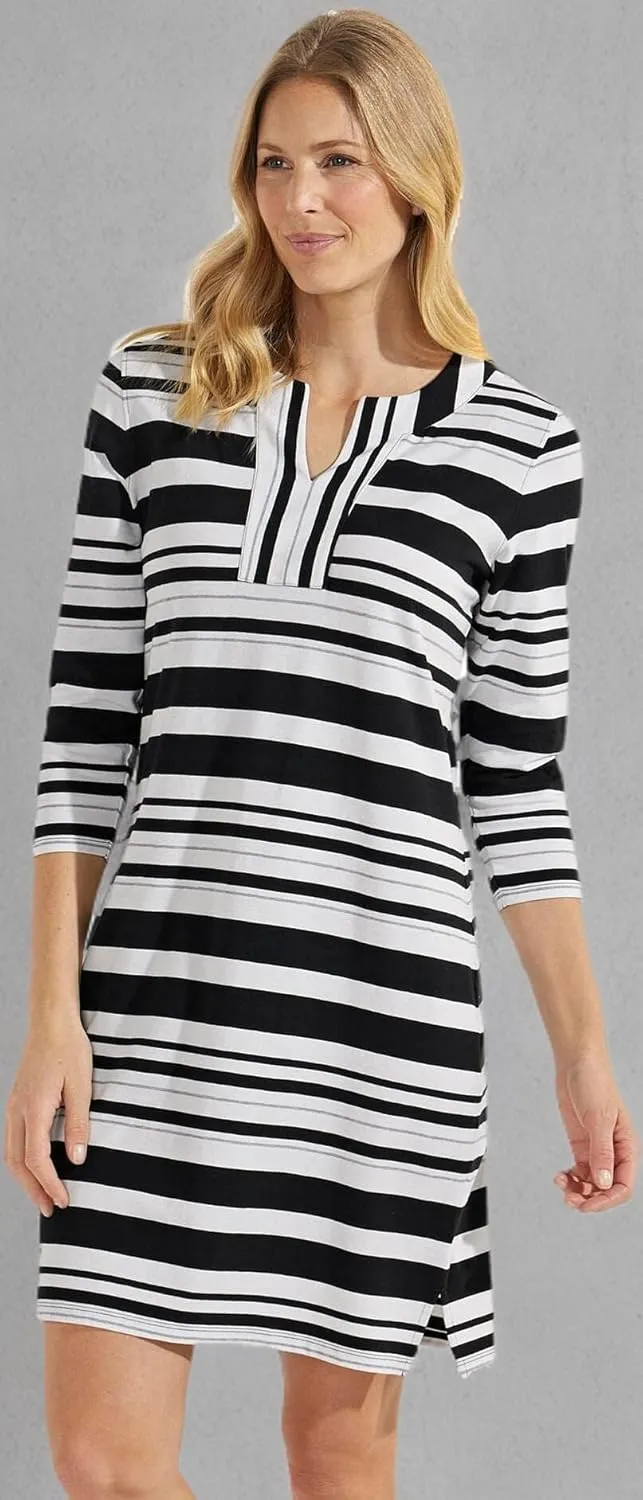 Coolibar UPF 50  Women's Oceanside Tunic Dress - Sun Protective