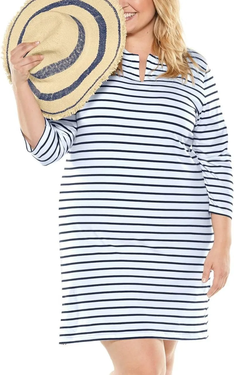 Coolibar UPF 50  Women's Oceanside Tunic Dress - Sun Protective