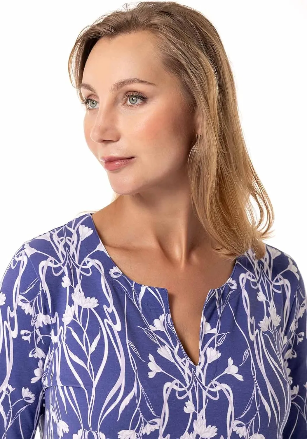 Coolibar UPF 50  Women's Oceanside Tunic Dress - Sun Protective