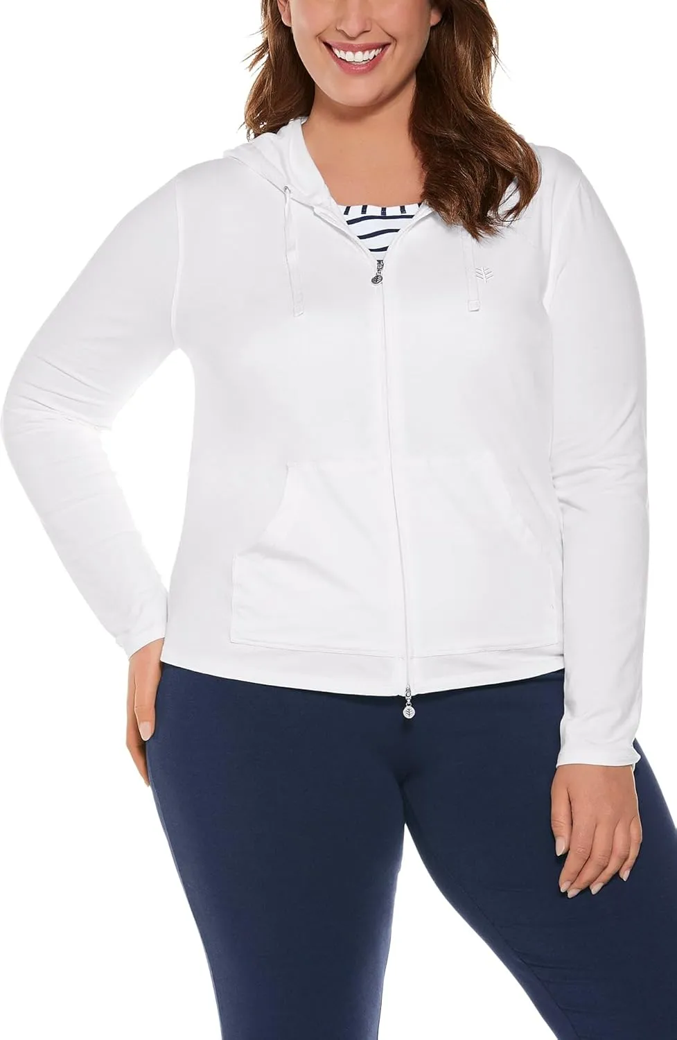 Coolibar UPF 50  Women's Seaside Hoodie - Sun Protective