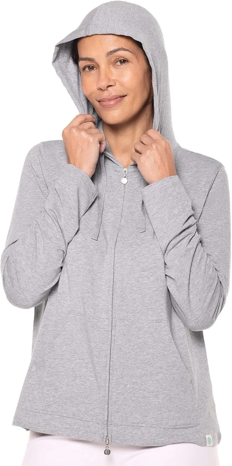 Coolibar UPF 50  Women's Seaside Hoodie - Sun Protective