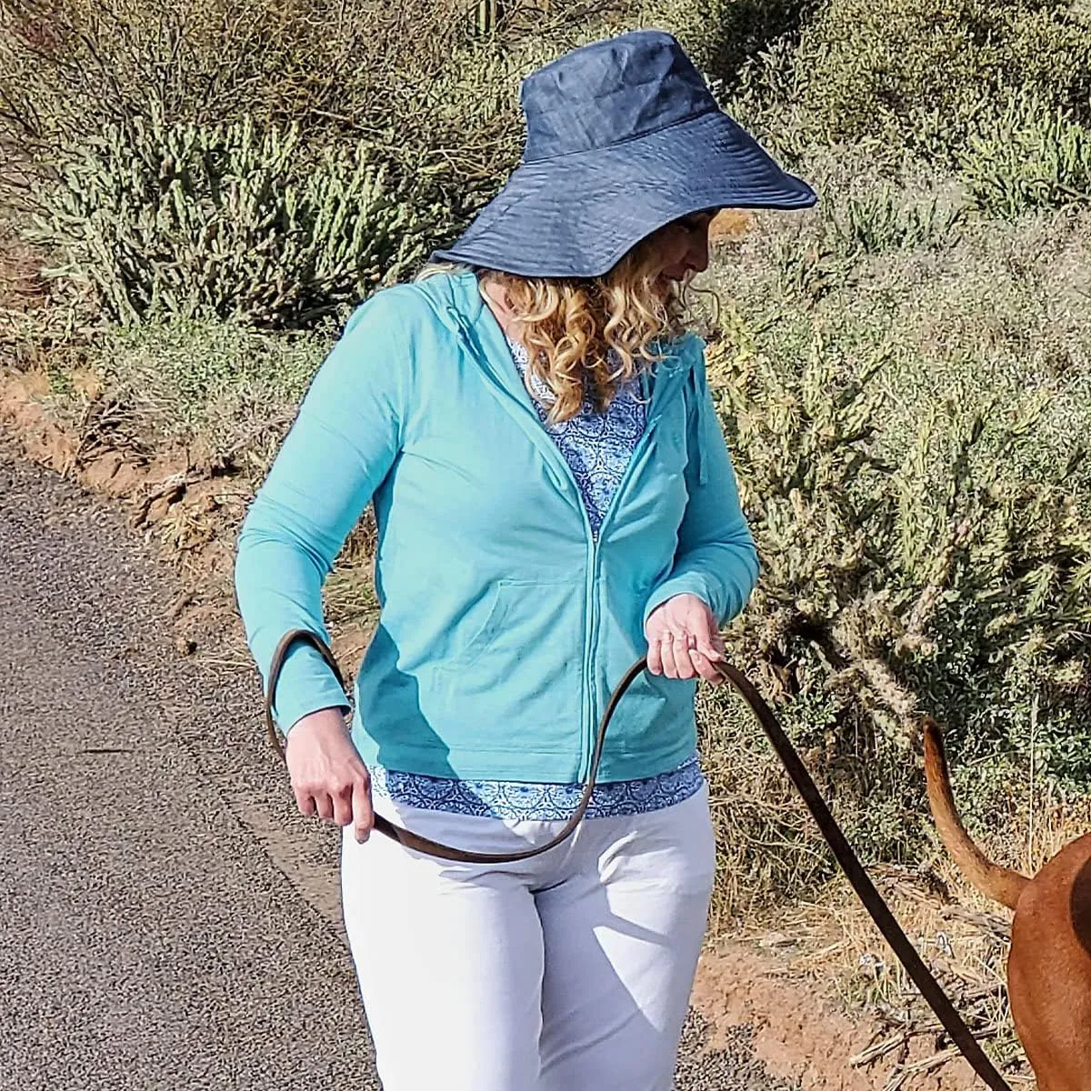 Coolibar UPF 50  Women's Seaside Hoodie - Sun Protective