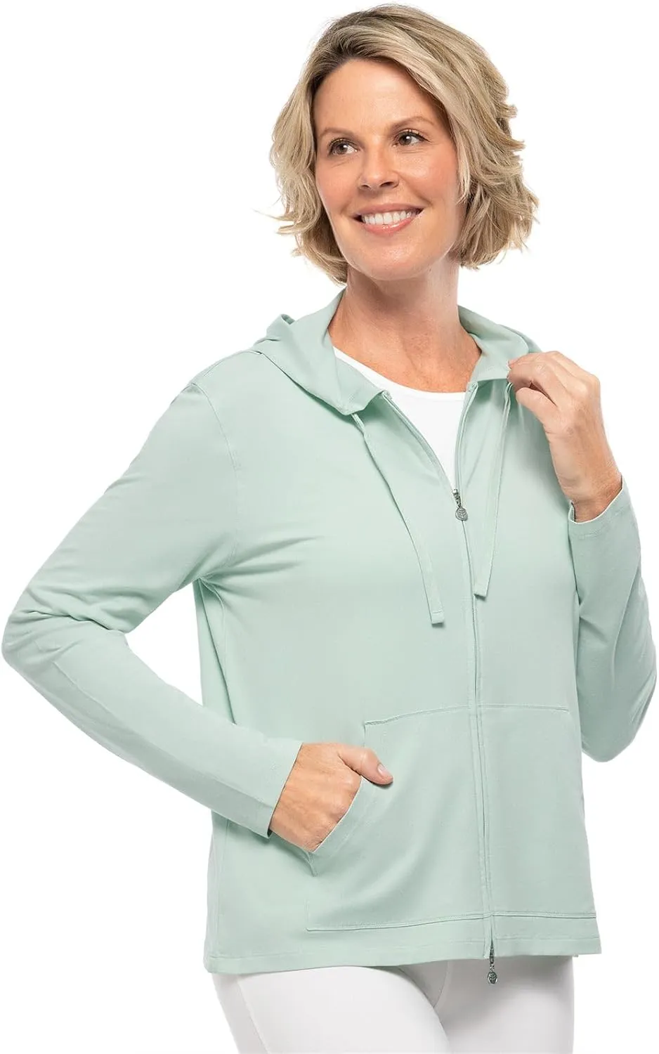 Coolibar UPF 50  Women's Seaside Hoodie - Sun Protective