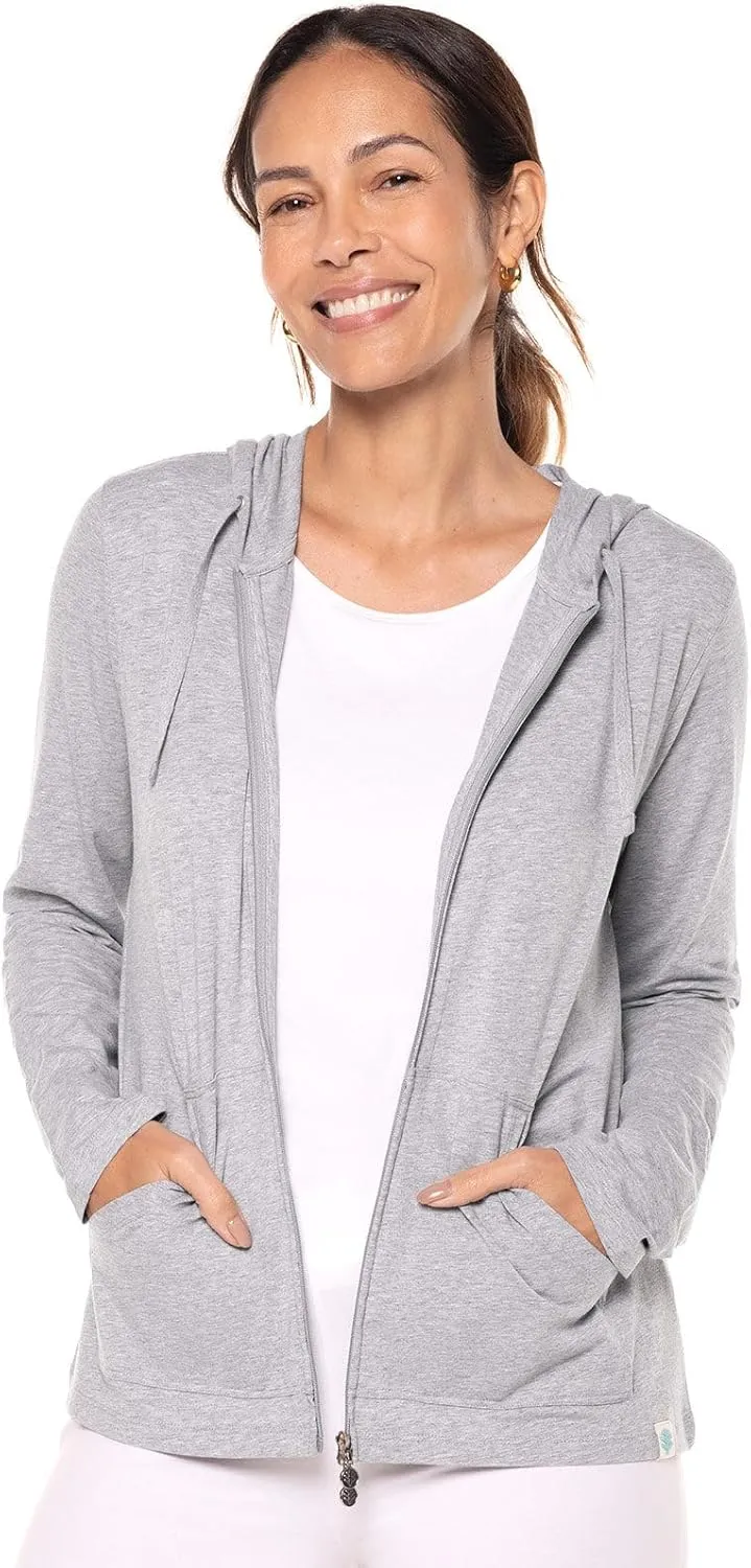 Coolibar UPF 50  Women's Seaside Hoodie - Sun Protective