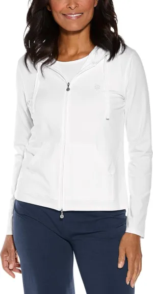 Coolibar UPF 50  Women's Seaside Hoodie - Sun Protective