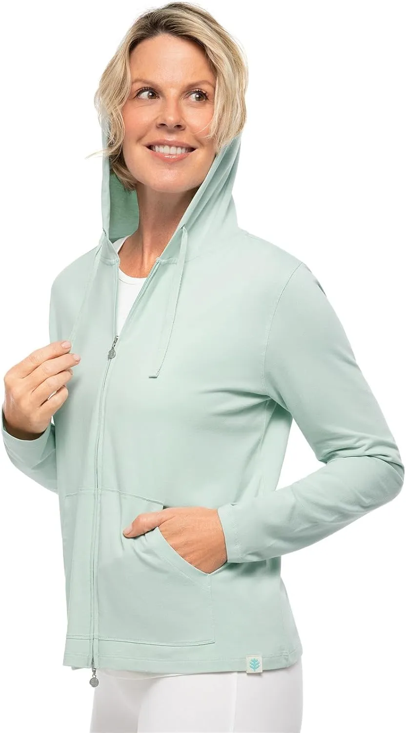 Coolibar UPF 50  Women's Seaside Hoodie - Sun Protective