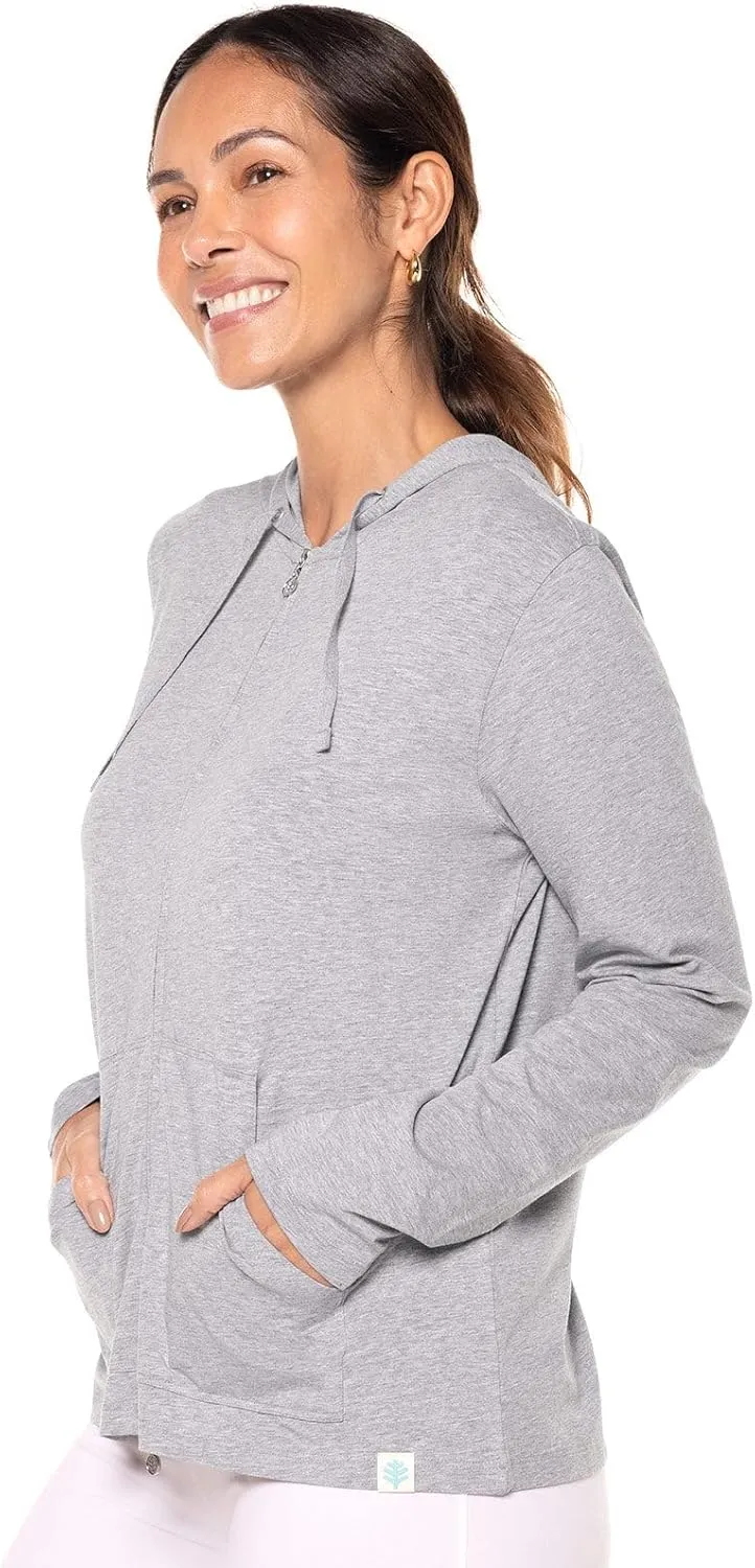 Coolibar UPF 50  Women's Seaside Hoodie - Sun Protective