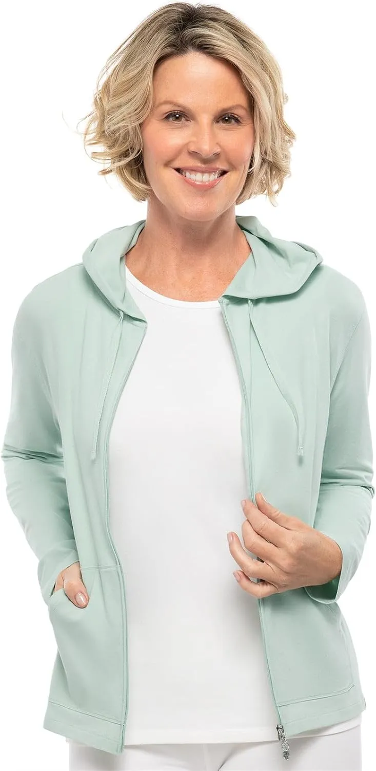 Coolibar UPF 50  Women's Seaside Hoodie - Sun Protective