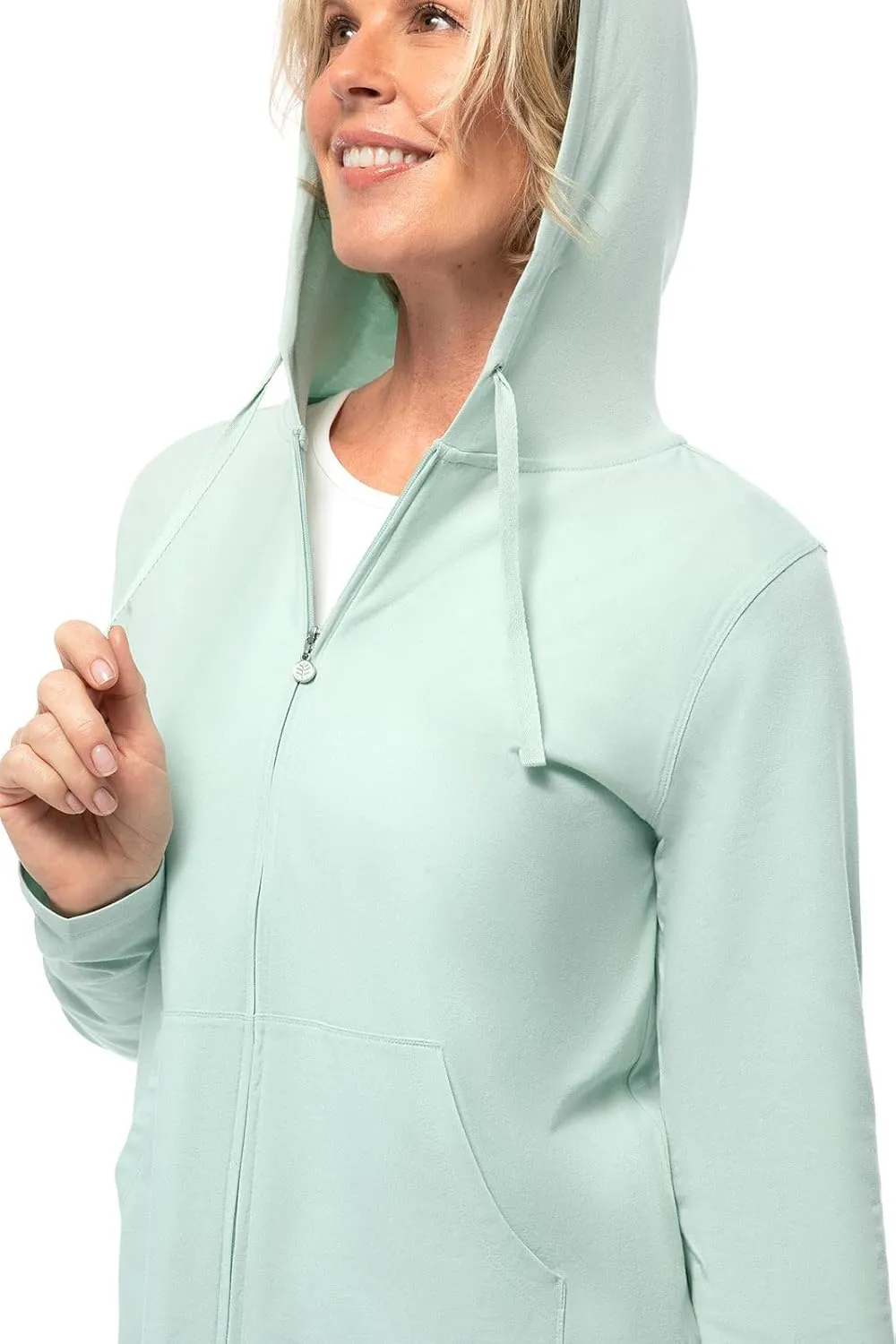Coolibar UPF 50  Women's Seaside Hoodie - Sun Protective