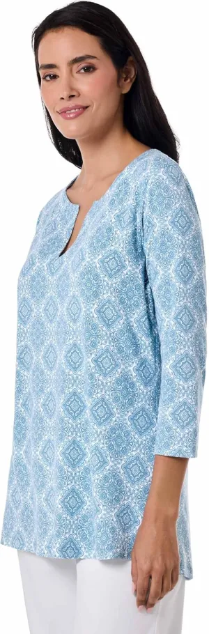 Coolibar UPF 50  Women's St. Lucia Tunic Top - Sun Protective