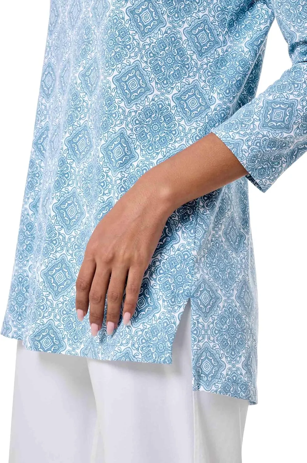 Coolibar UPF 50  Women's St. Lucia Tunic Top - Sun Protective